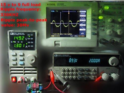 SMAKN Dc-dc Synchronous Rectifier Buck Power Converter Voltmeter Input 4.5-24v to Output 0.93v-20v(Green)