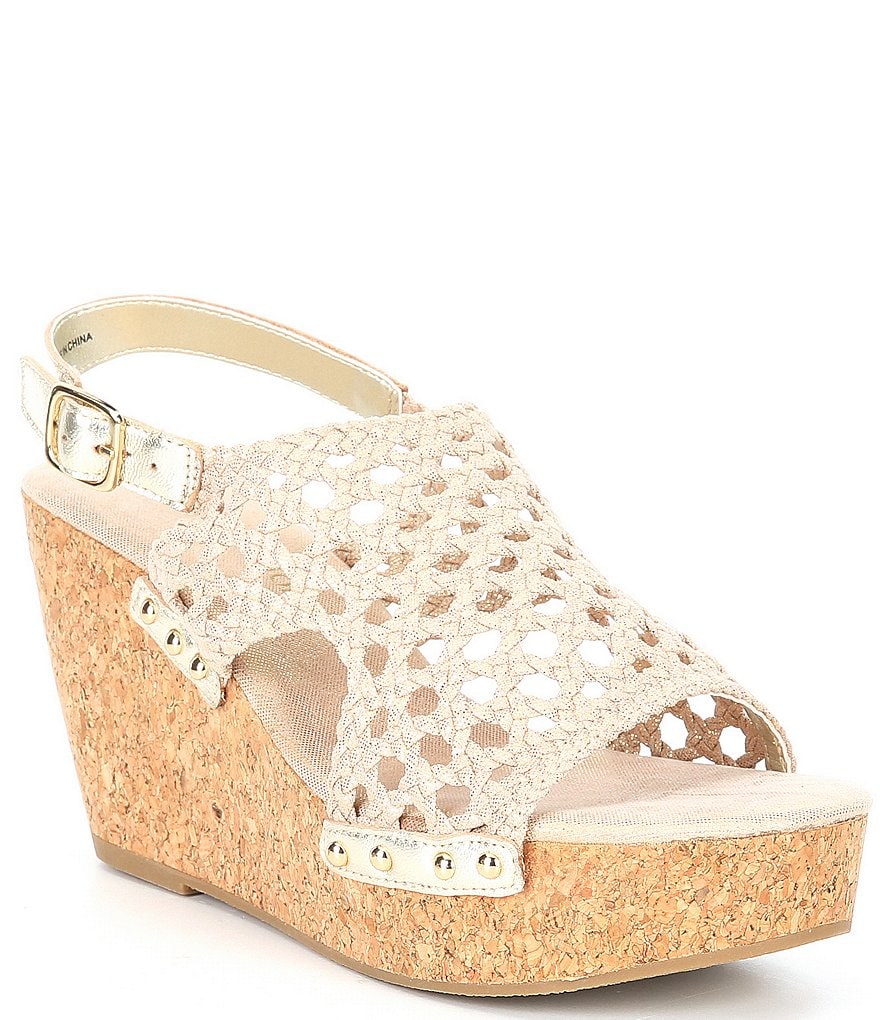Chelsea & Violet Zoren Cork Wedges