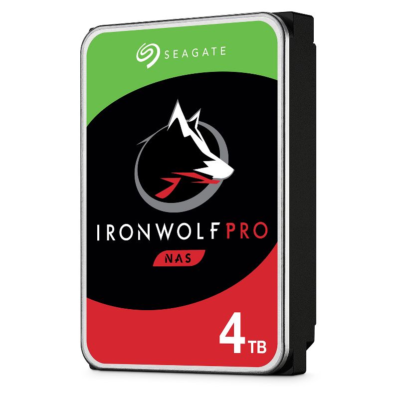 Seagate IronWolf 4TB NAS Internal Hard Drive HDD - 3.5 Inch SATA 6 Gb/s 5900 RPM 64MB Cache for RAID Network Attached Storage (ST4000VN008)