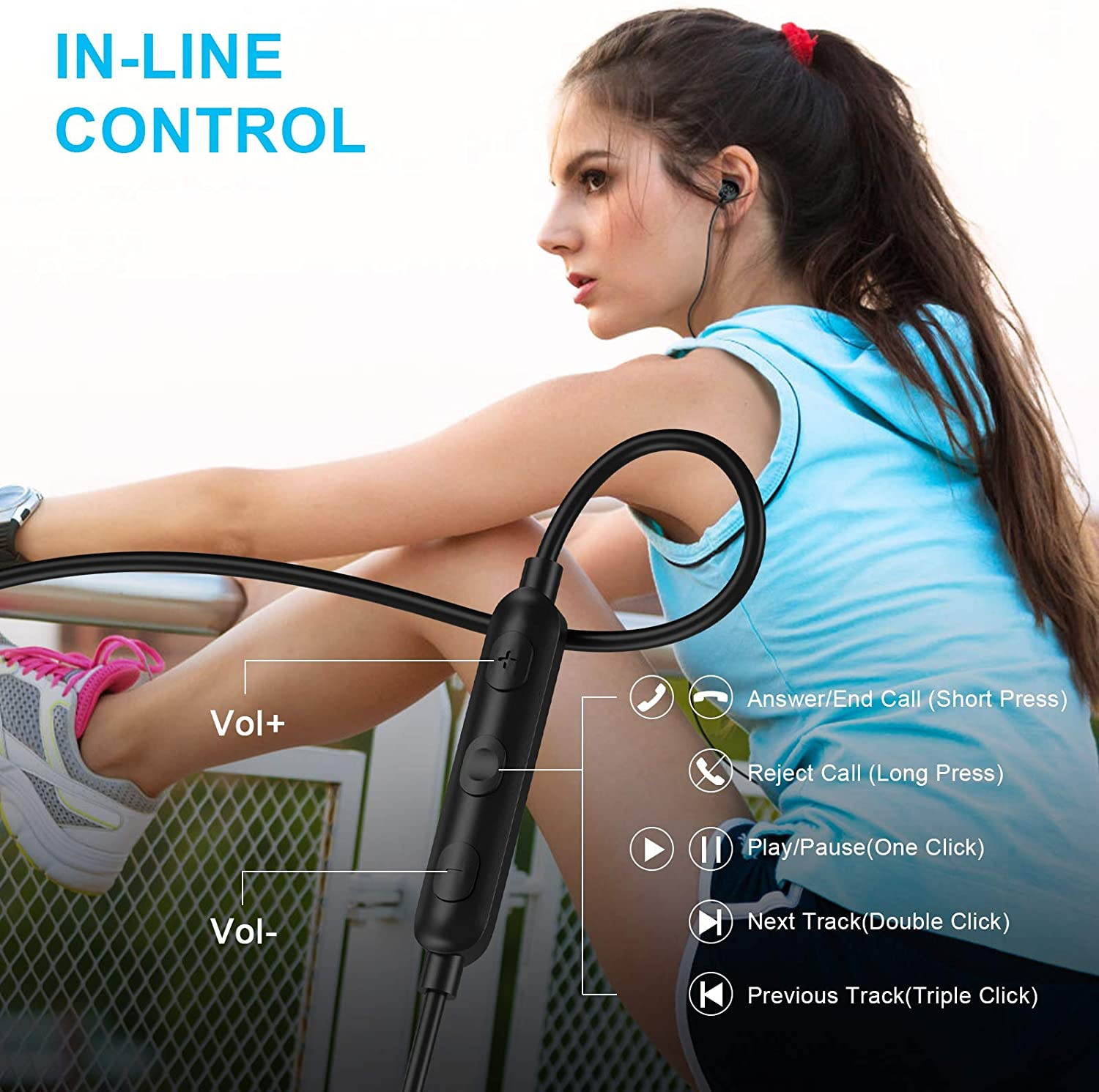 USB C Headphones, ACAGET Galaxy S21 Ultra Earbuds Wired Earphone for Android Semi in Ear USB Type C Headphone HiFi Stereo USB C Earphones for Samsung Galaxy S21 Ultra S20 FE Note 20 Tab S6 S5e Black