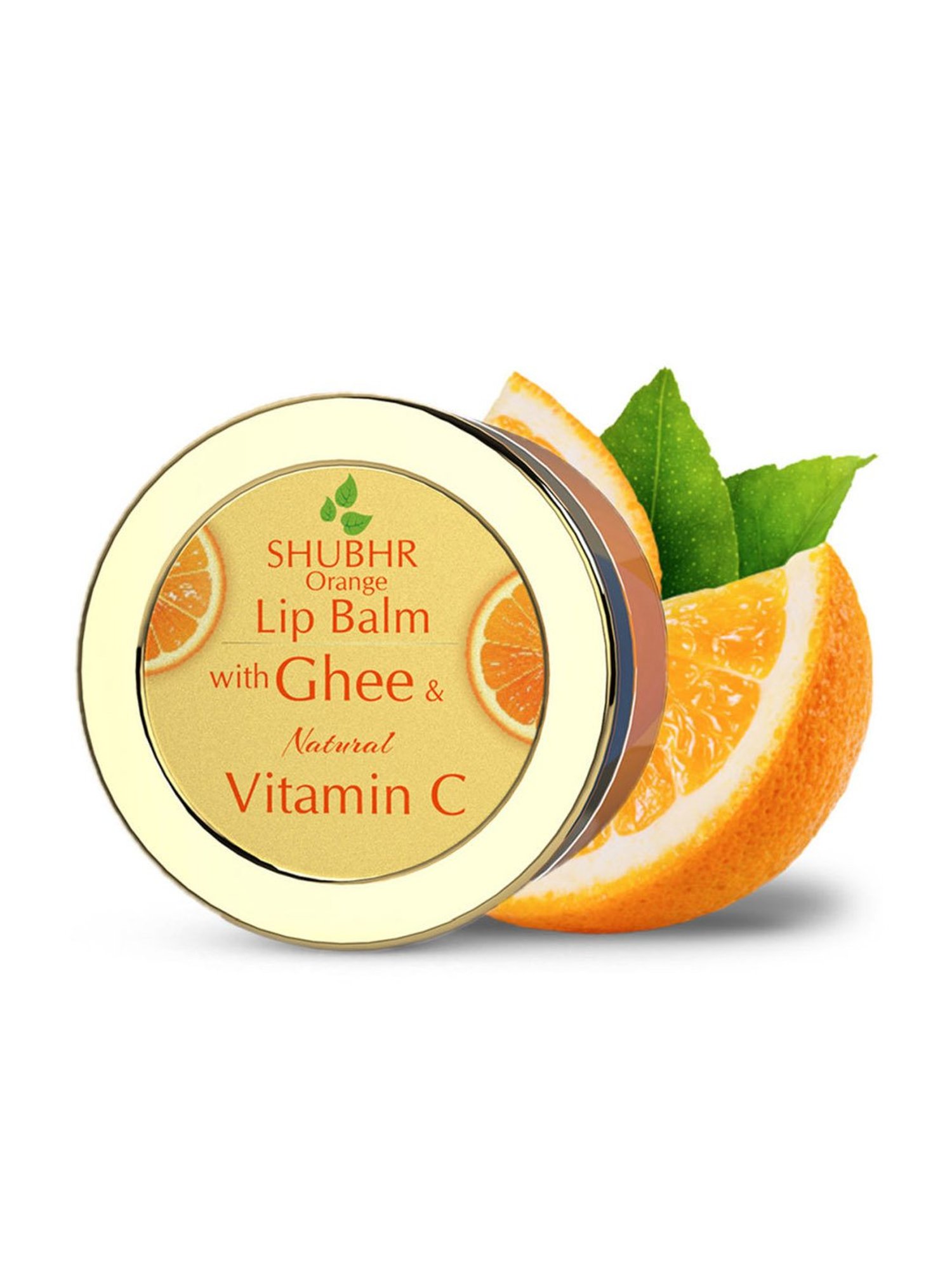 Blue Nectar Shubhr Orange Lip Balm - 15 gm