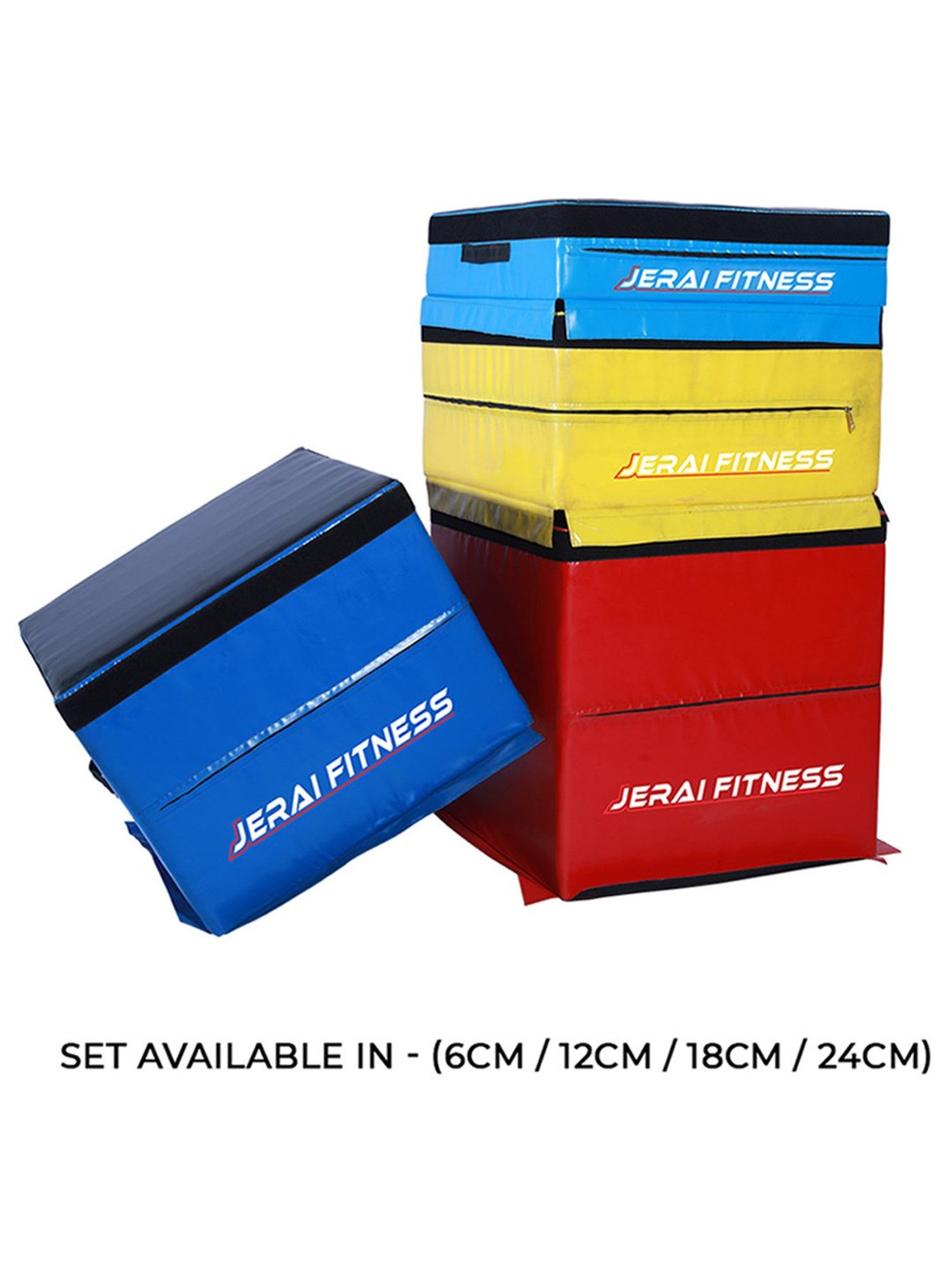 Jerai Fitness JA007 Plyometric Softbox Set (Multicolor)