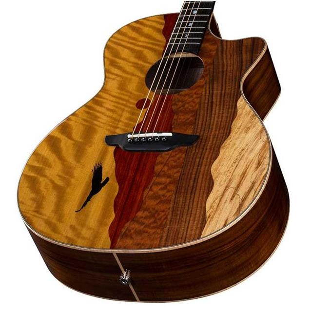 Luna Vista Series Eagle Grand Auditorium Acoustic-Electric Guitar