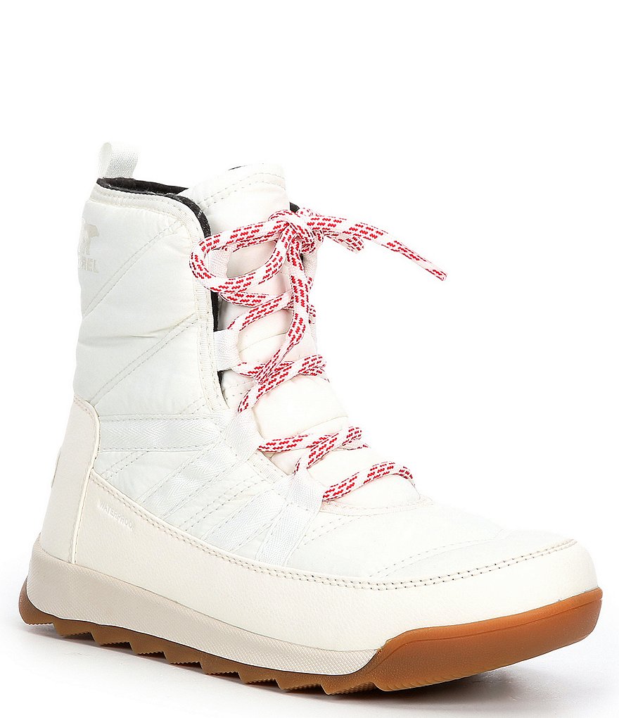 Sorel Whitney II Short Lace Nylon Waterproof Winter Booties