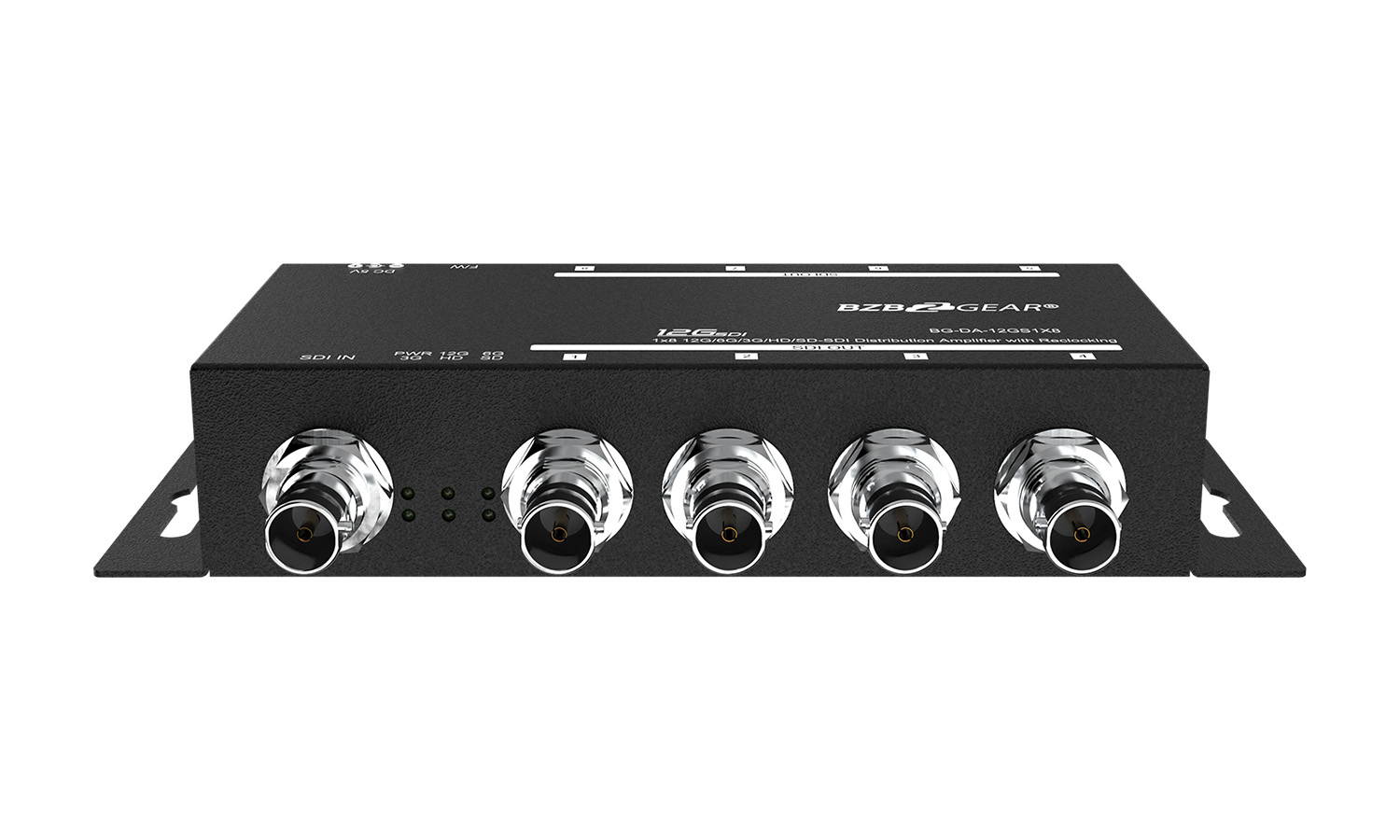 BZBGEAR 12G SDI 1X8 Splitter and Reclocking Distribution Amplifier