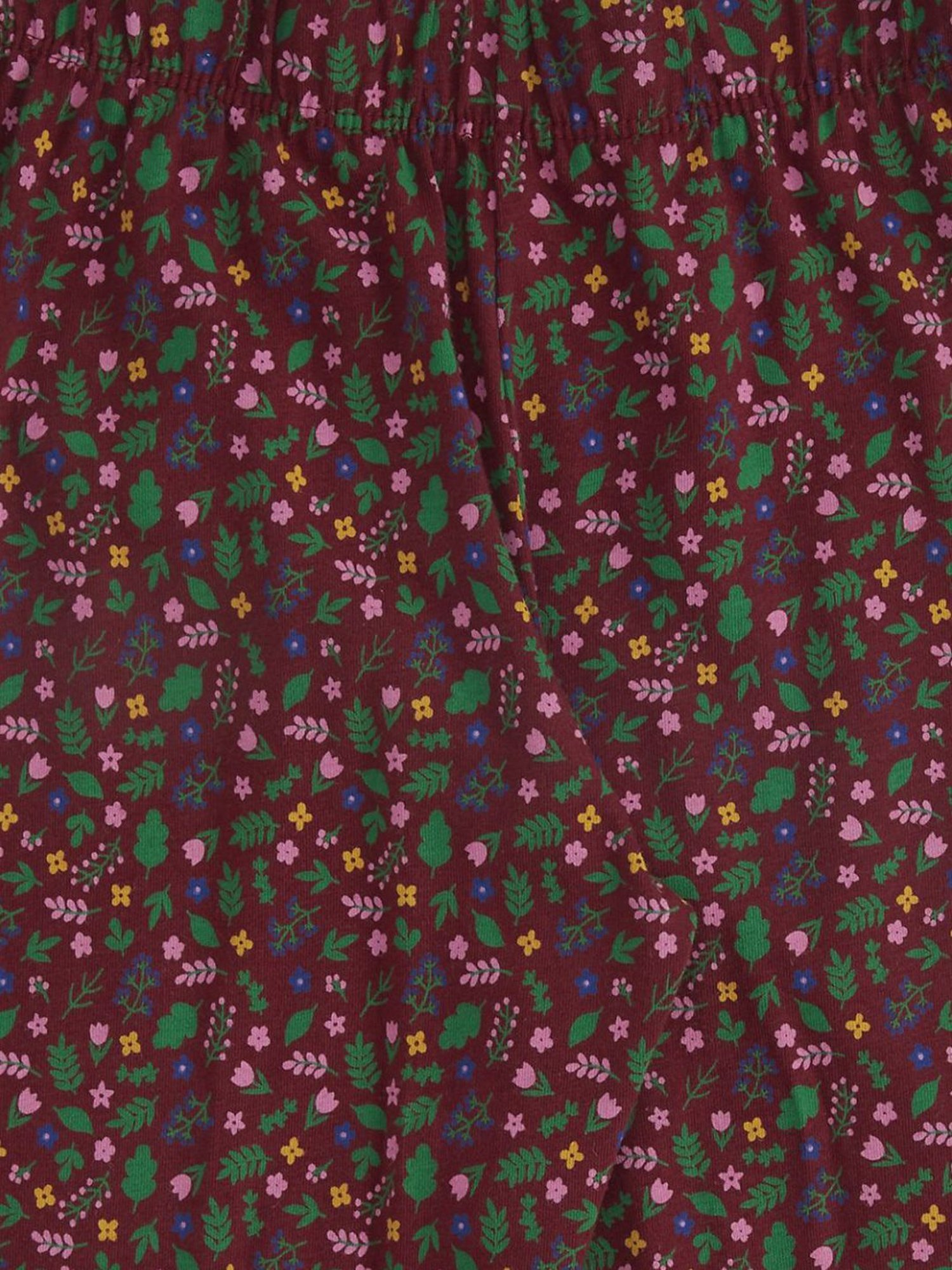 Bonjour Girls Light Grey Printed Tights