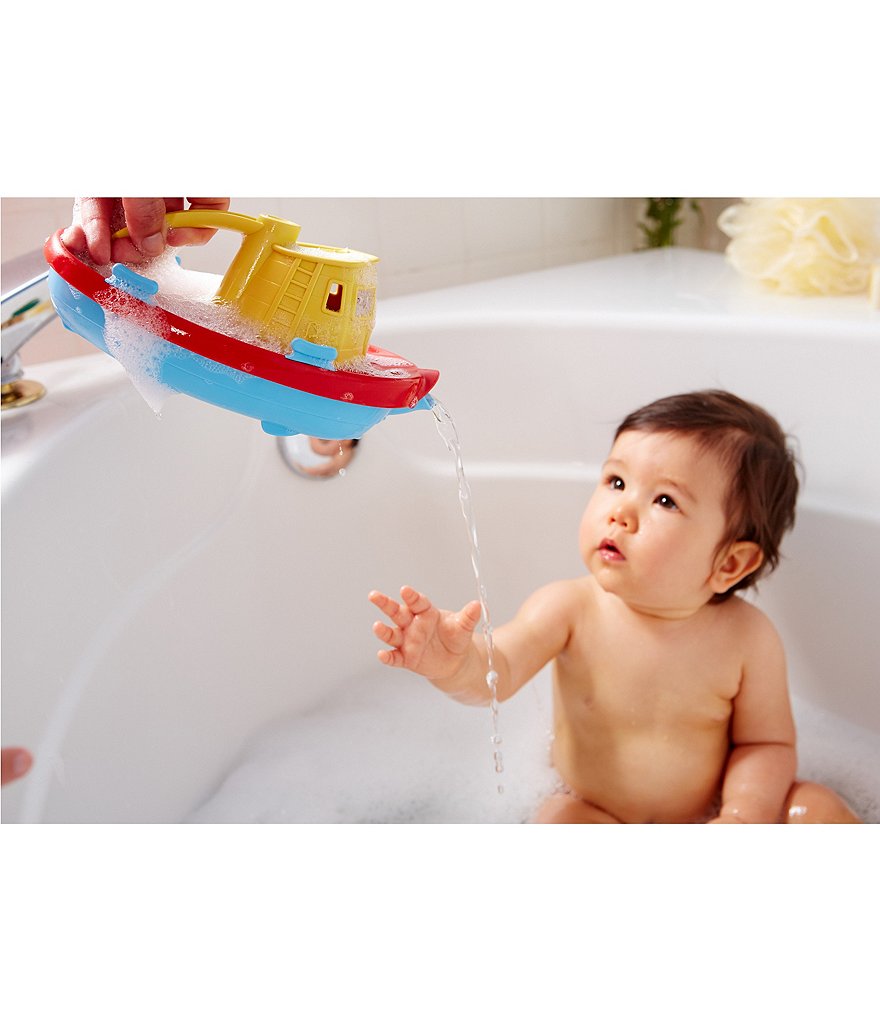 Green Toys Ferry Boat with Mini Cars Pool Toy