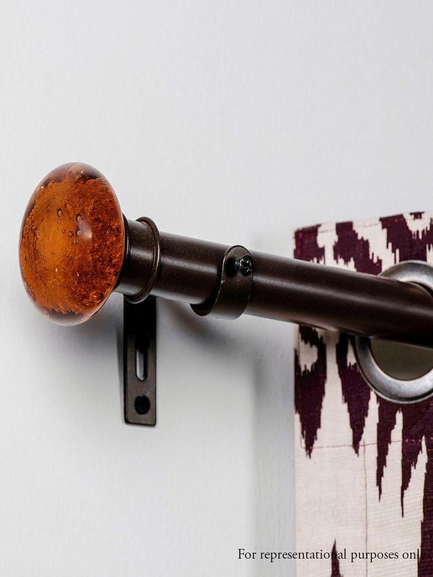 Fabindia Anusha Brown Metal Tieback