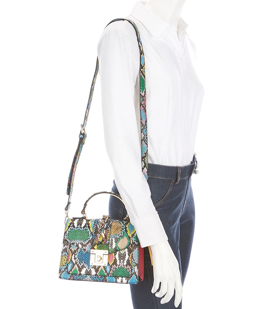 ALDO Martis Snake Top Handle Satchel Bag