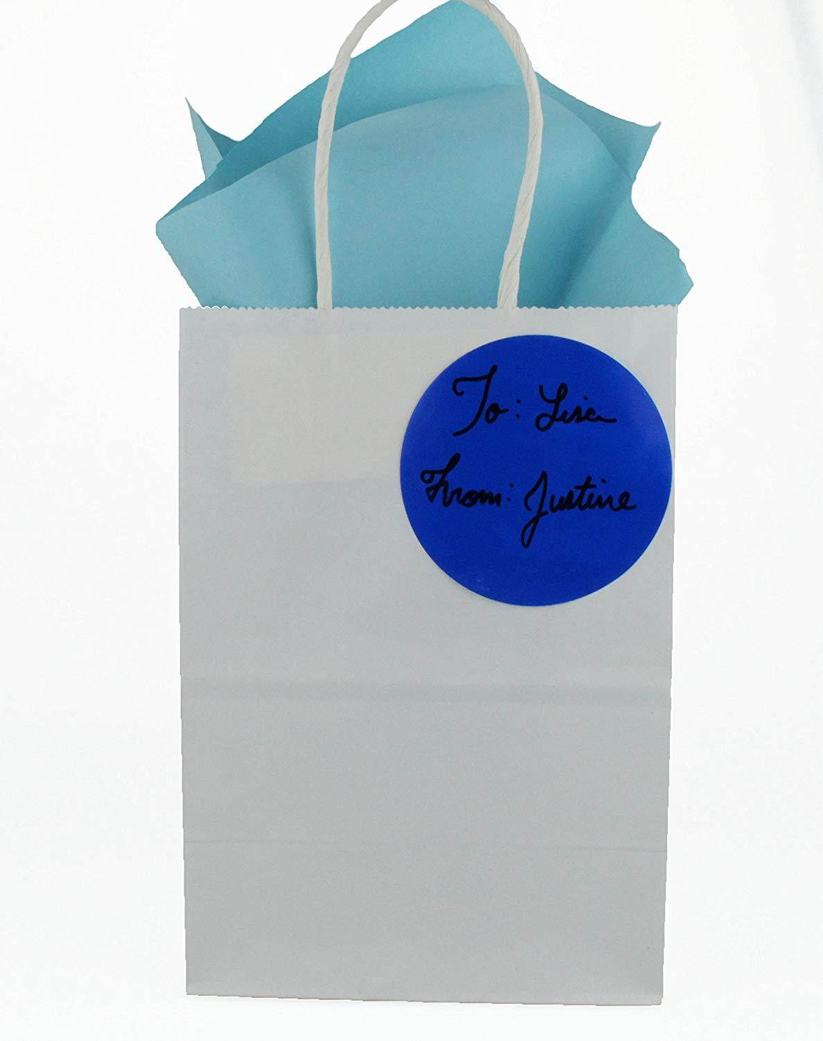 ChromaLabel 3 inch Color-Code Dot Labels | 500/Roll (Dark Blue)