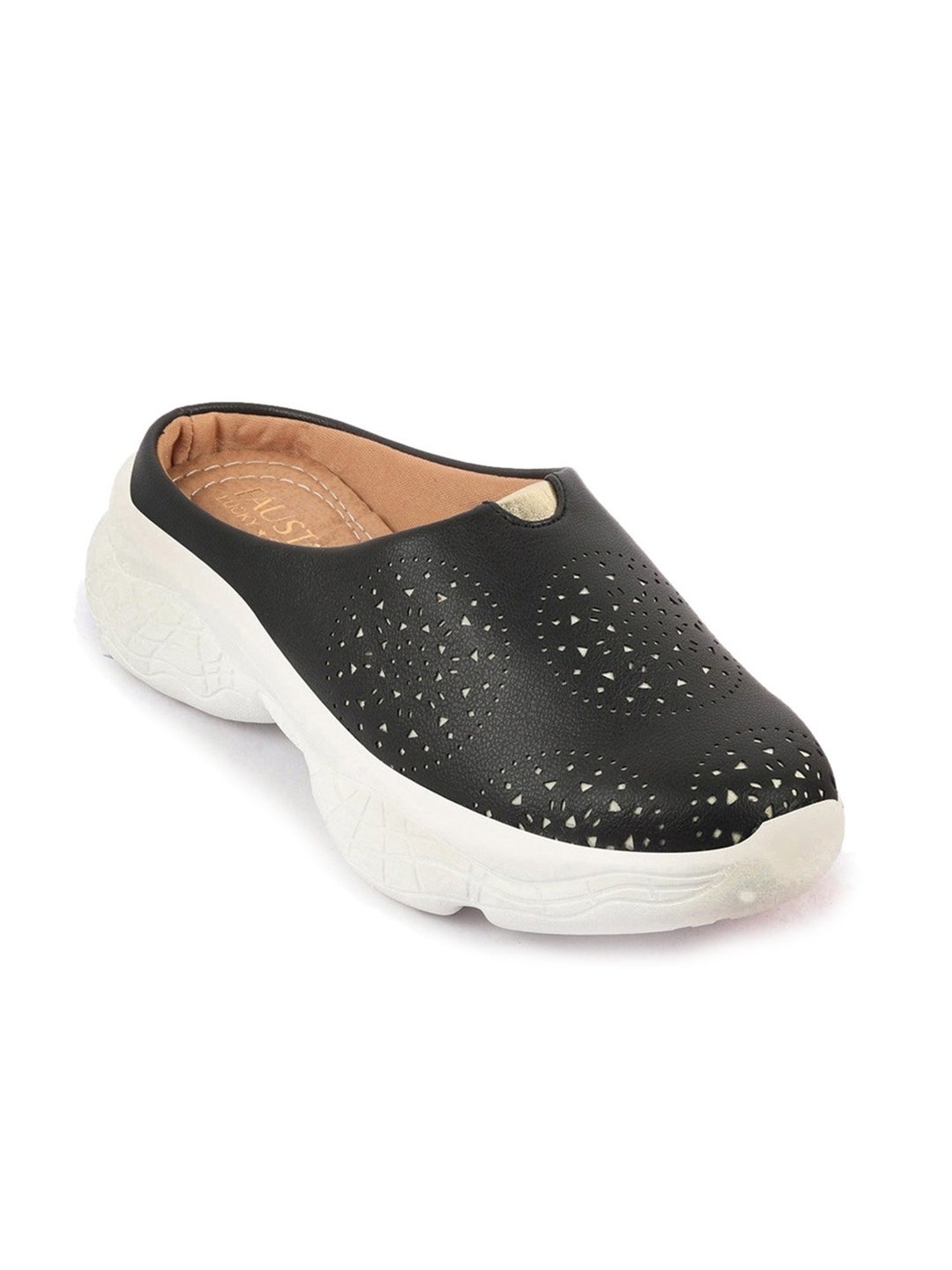 Fausto Women's Black Mule Shoes