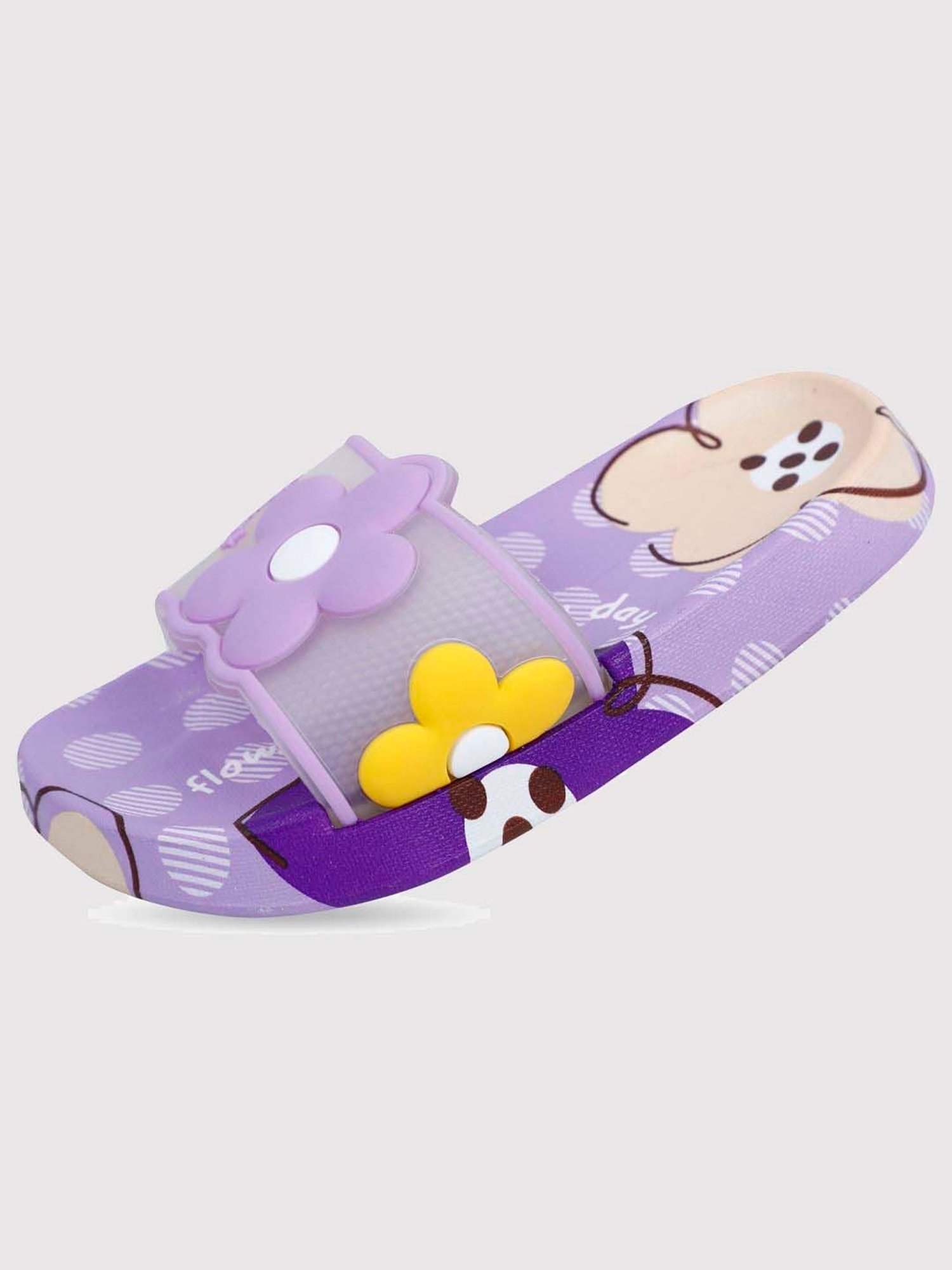 Baby Moo Girls Purple Casual Slip on