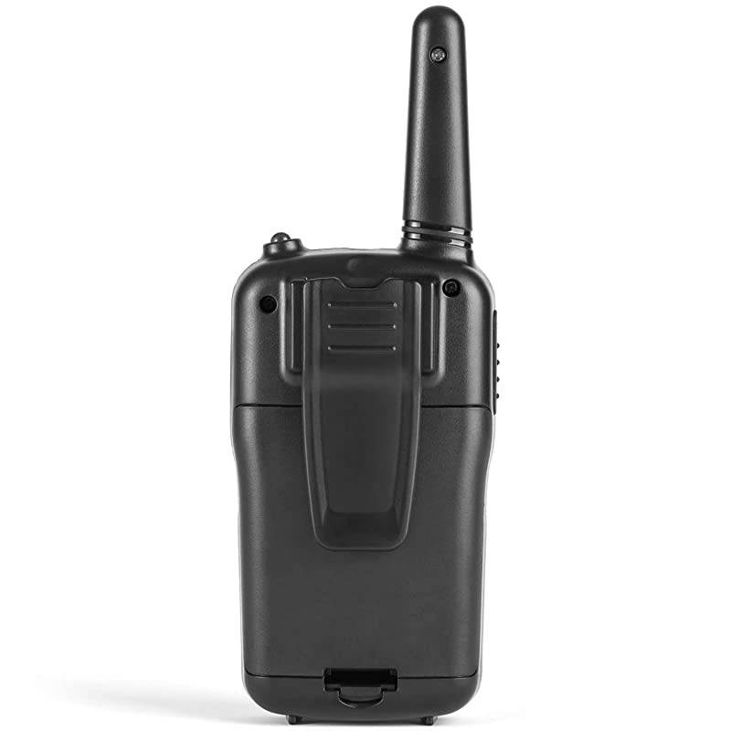 RV7 Walkie Talkies for Adults Long Range 4 Pack 2Way Radios Up to 5 Miles Range in Open Field 22 Channel FRSGMRS Walkie Talkies UHF Handheld Walky Talky BlackOrange