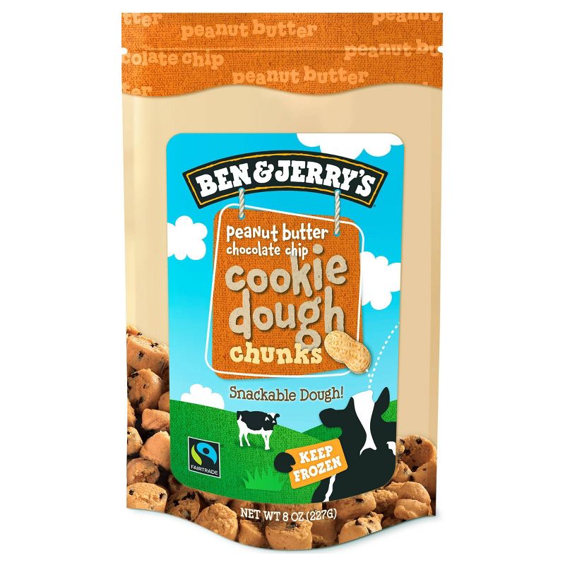Ben & Jerry's Peanut Butter Chocolate Cookie Dough Bites - 8oz