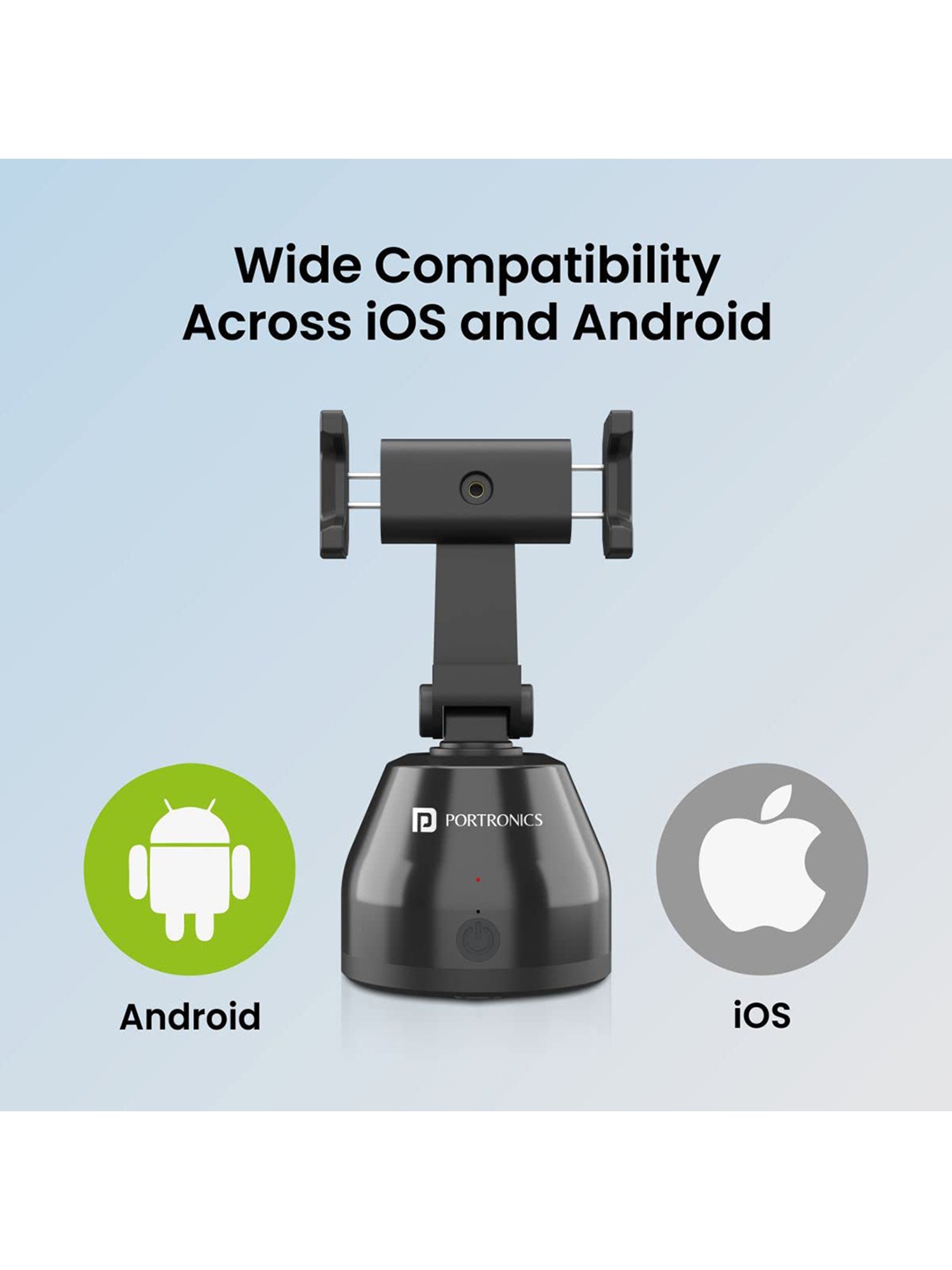 GRIPP Magic Stand Compatible for All Mobile Phones Devices (Black)