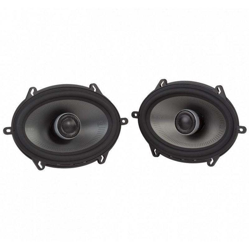 Polk Audio MM1 Series 5x7 Inch 300W Coaxial Marine Boat ATV Car Audio Speakers