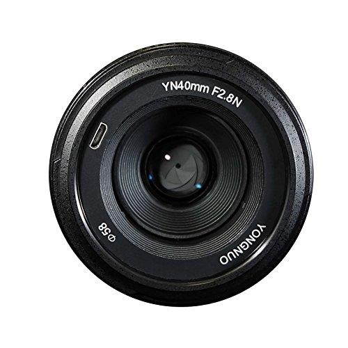 YONGNUO YN40mm F2.8N 1:2.8 Light-Weight Standard Prime AF/MF Lens for Nikon DSLR Cameras