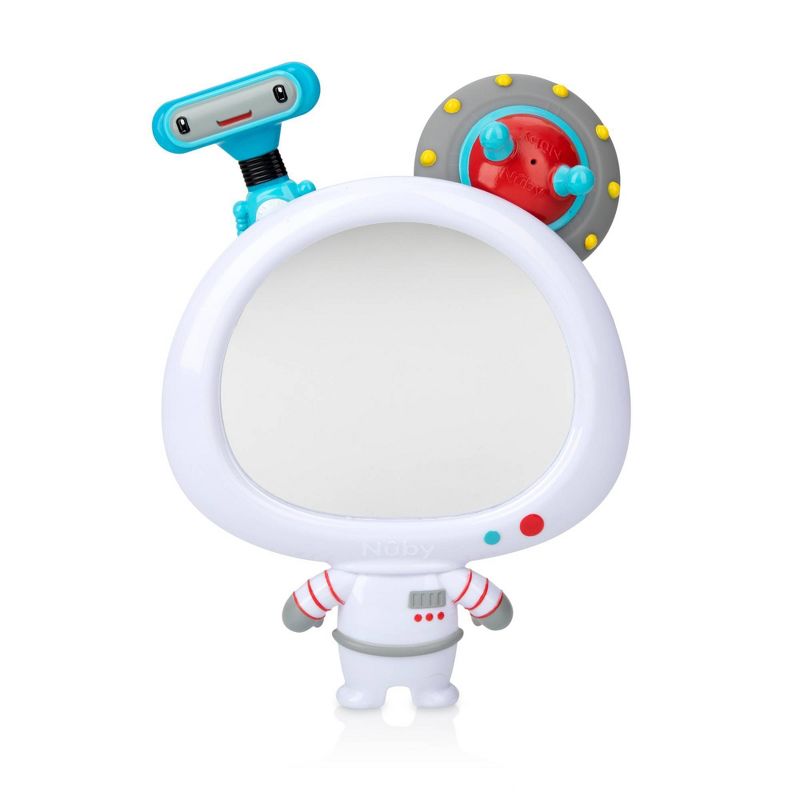 Nuby Mirror Bath Toy Set - Astronaut
