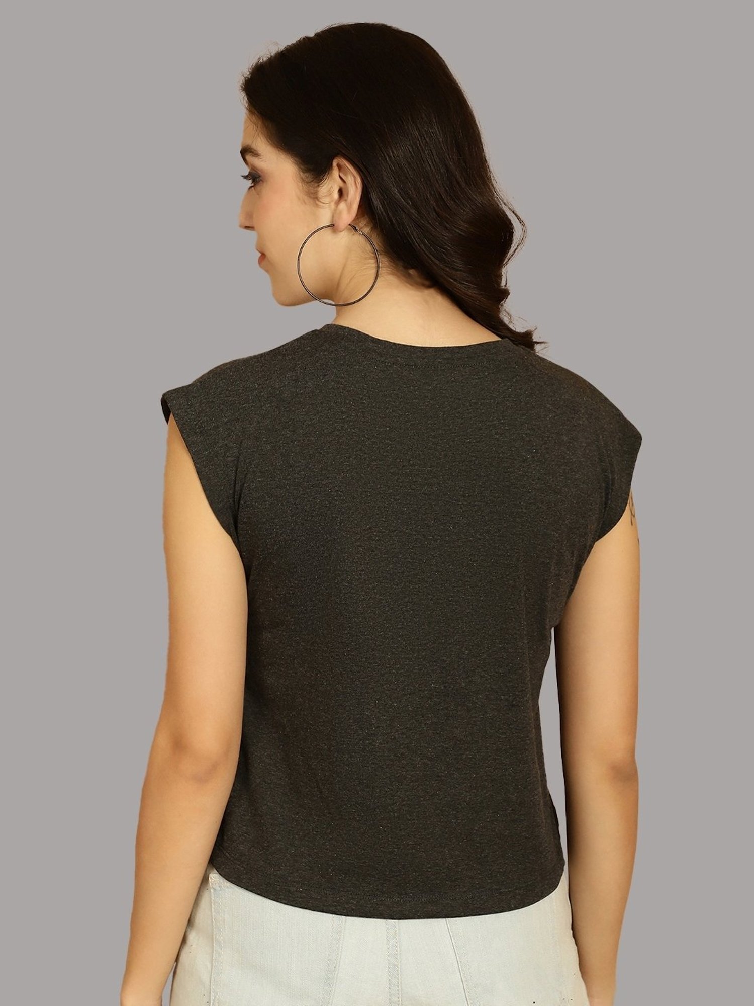 Friskers Navy & Grey Slim Fit Sports T-Shirts - Pack Of 2