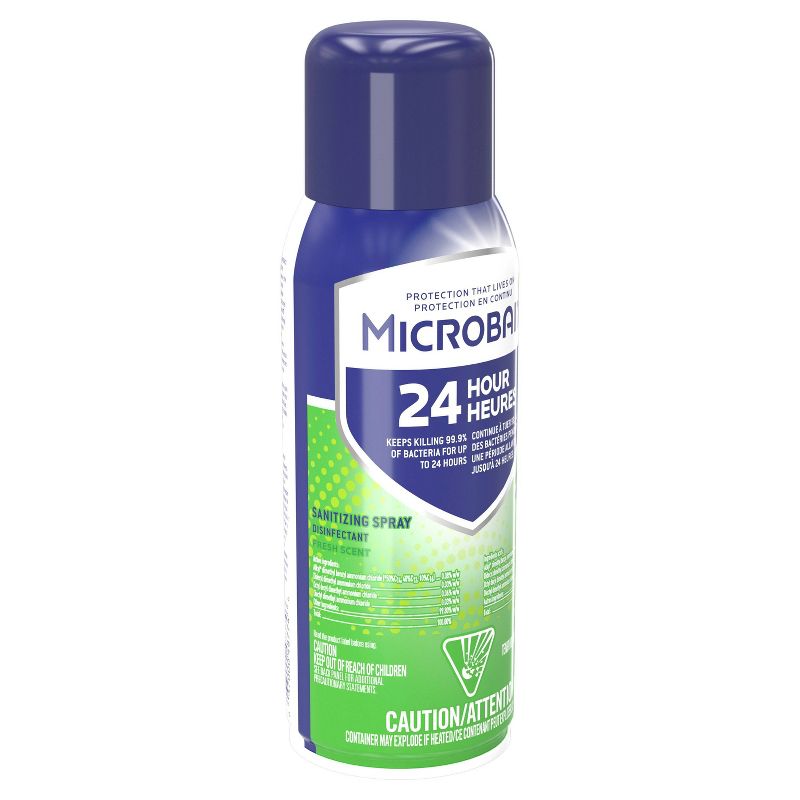 Microban Aerosol Spray Fresh - 12.5 fl oz