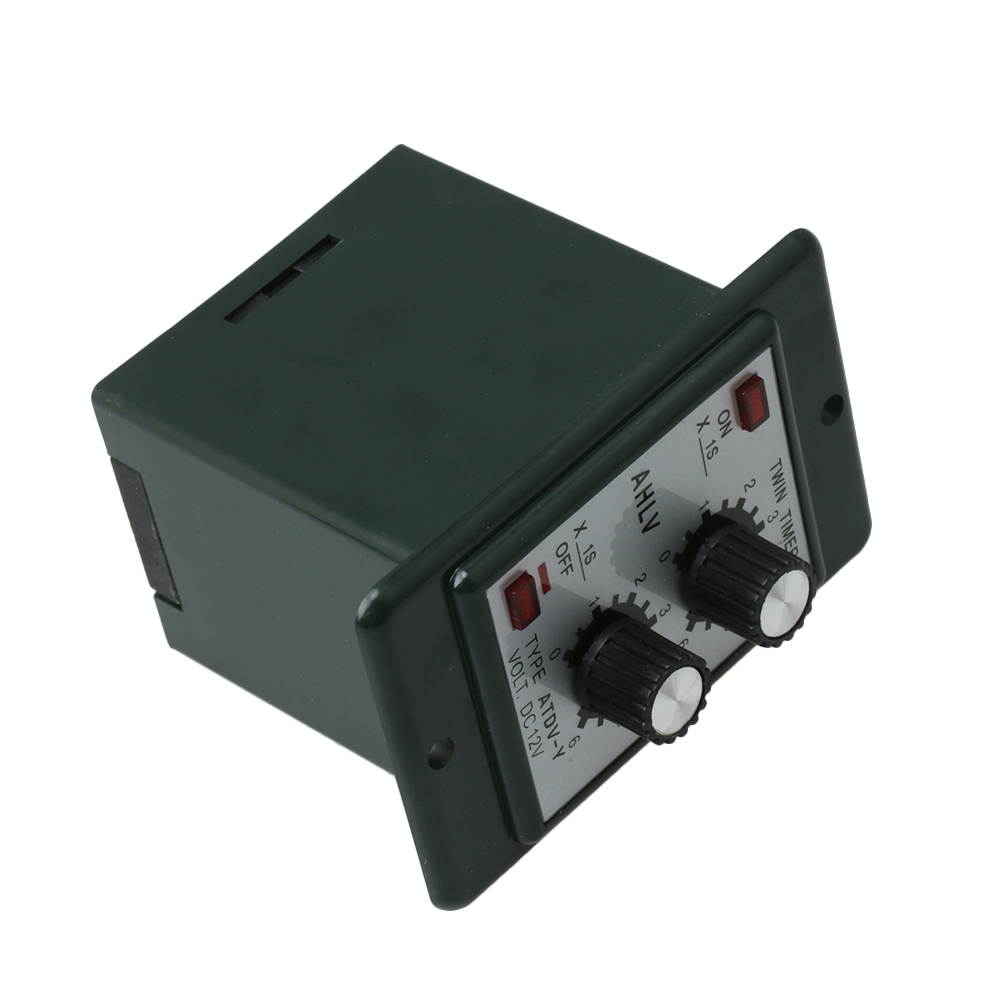 DC 12V Delay Timer Repeat Cycle Time Relay 0-6s Adjust On/Off Control Machine