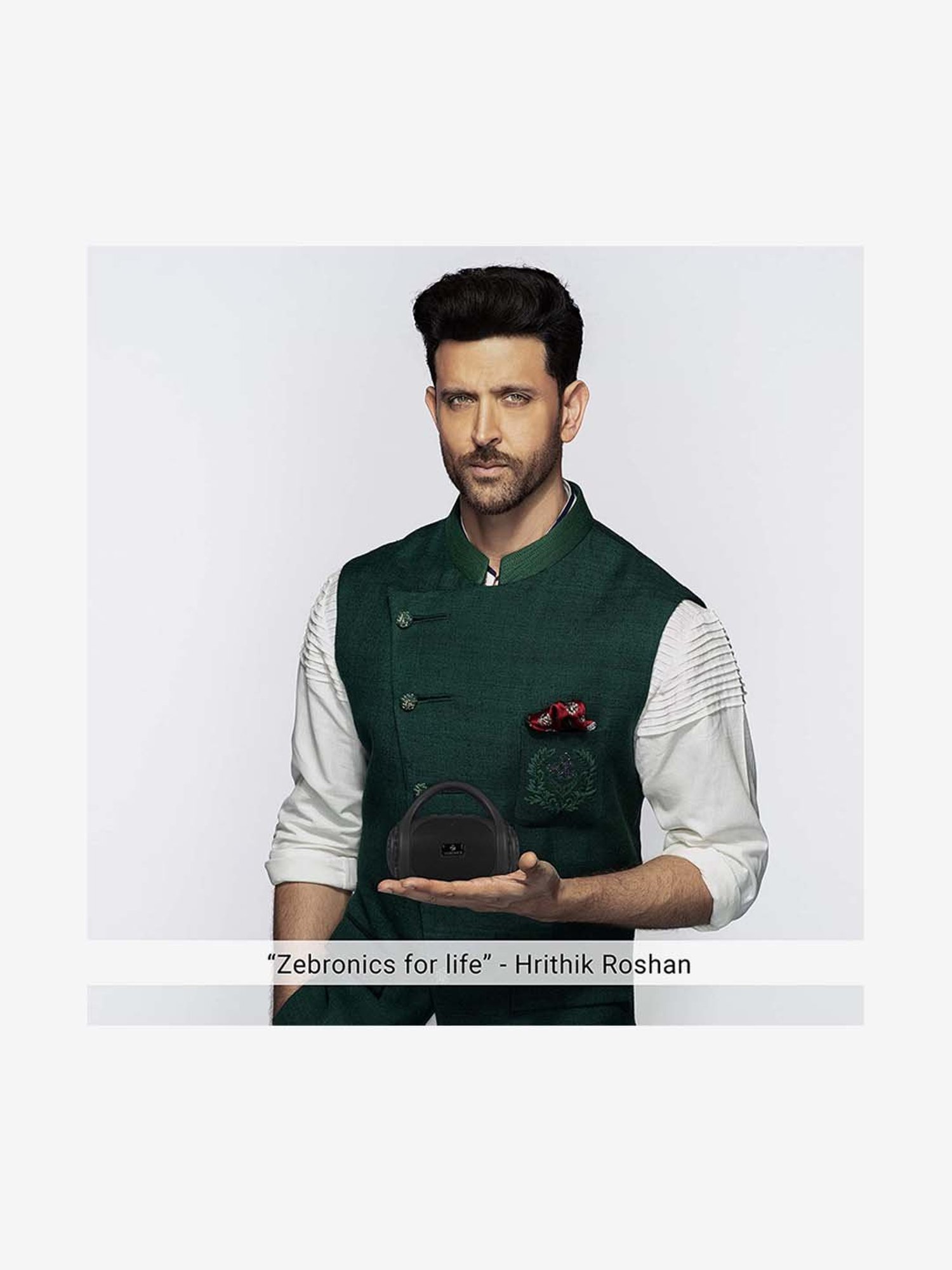 Zebronics Zeb-County 3W Multimedia Handy Portable Bluetooth Speaker (Black)