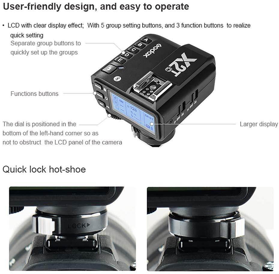 Godox X2T-S TTL Wireless Flash Trigger for Sony Cameras