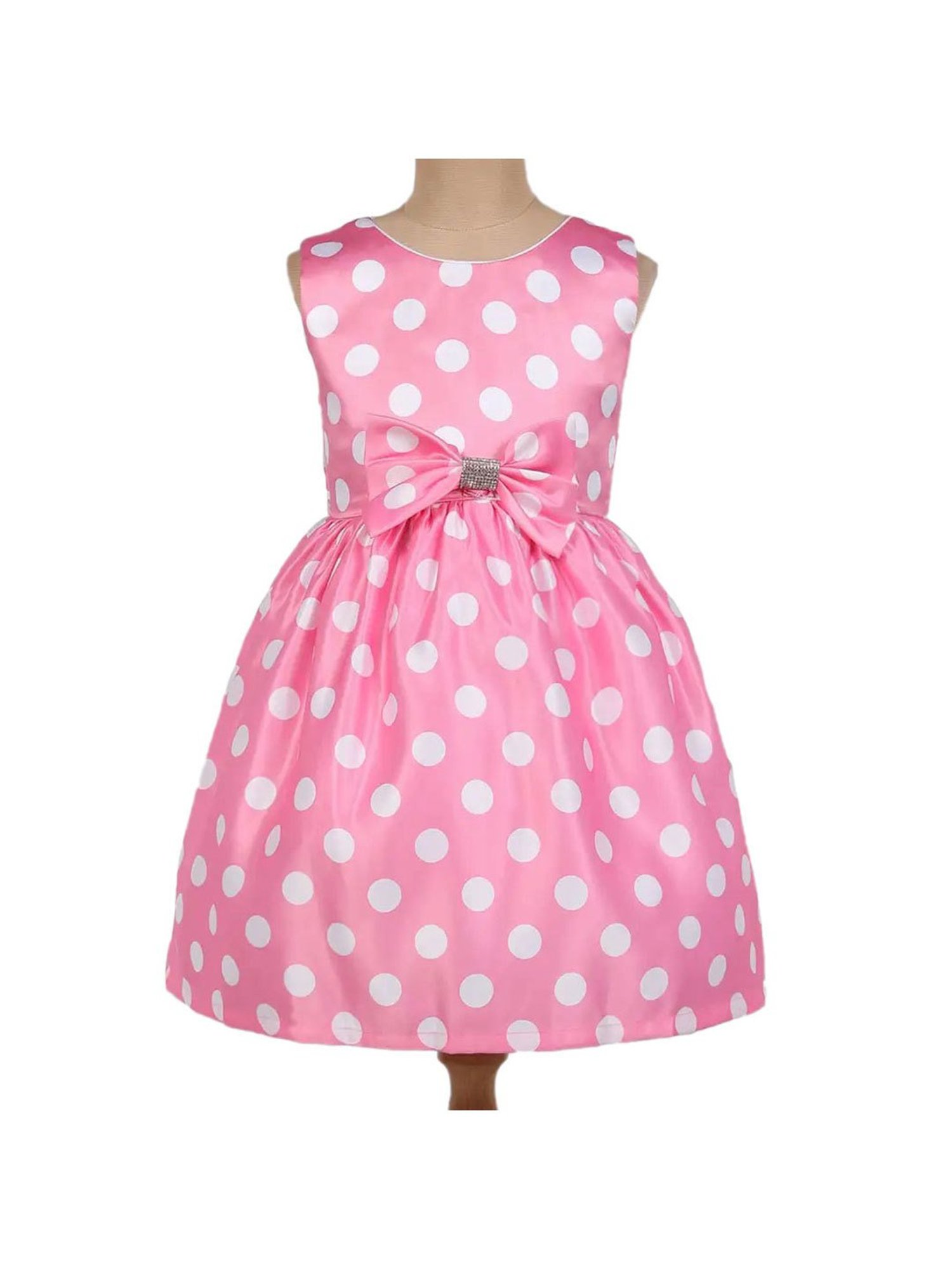 The Magic Wand Kids Pink Printed Dress