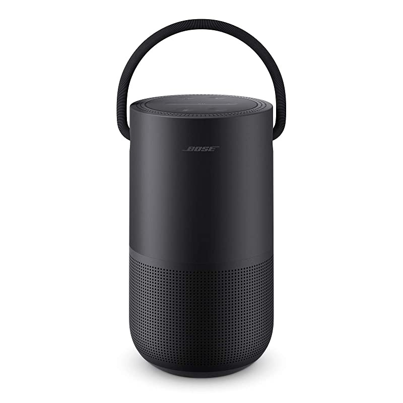 Portable Smart Speaker &mdash; Wireless Bluetooth Speaker with Alexa Voice Control Built-In, Black