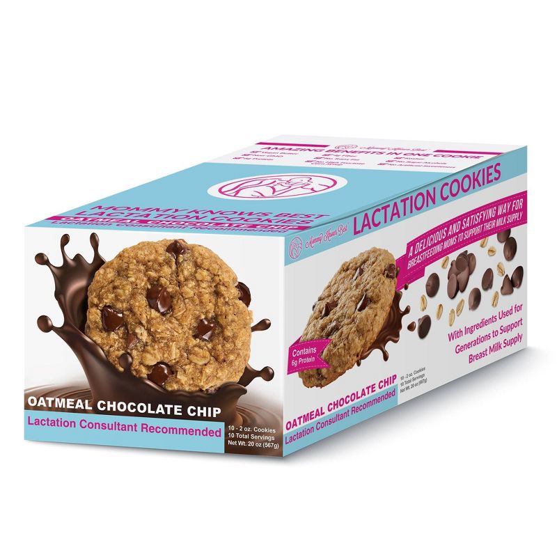 Mommy Knows Best Ready To Eat Oatmeal Chocolate Chip Lactation Cookies