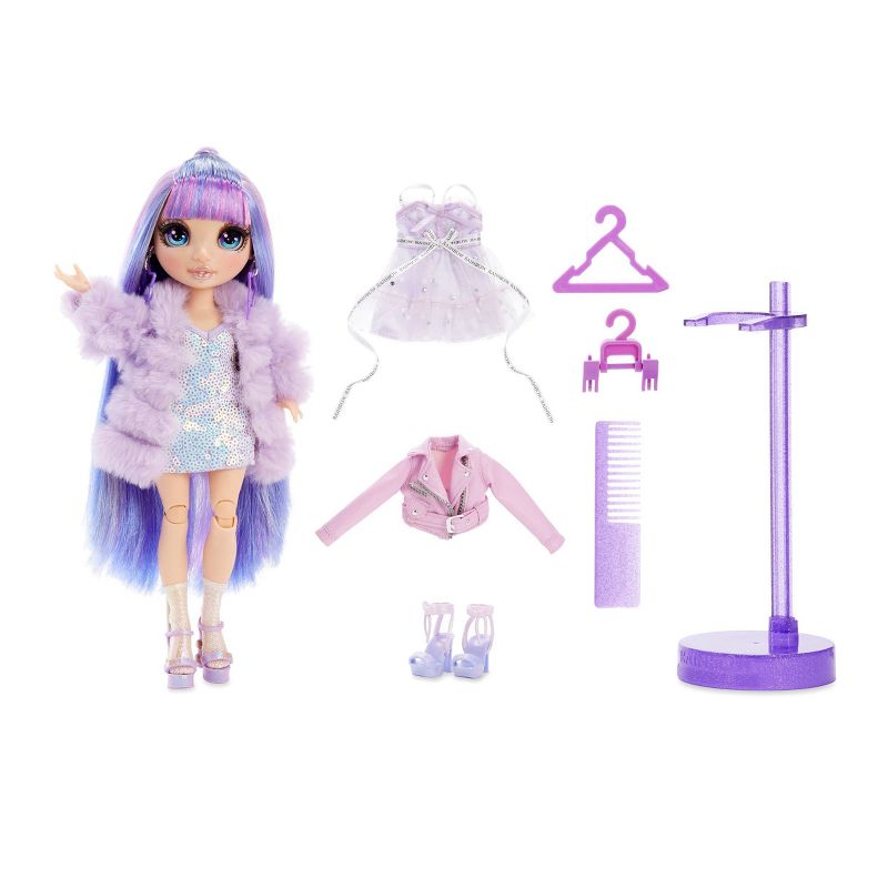 Rainbow High Violet Willow – Purple Fashion Doll with 2 Outfits