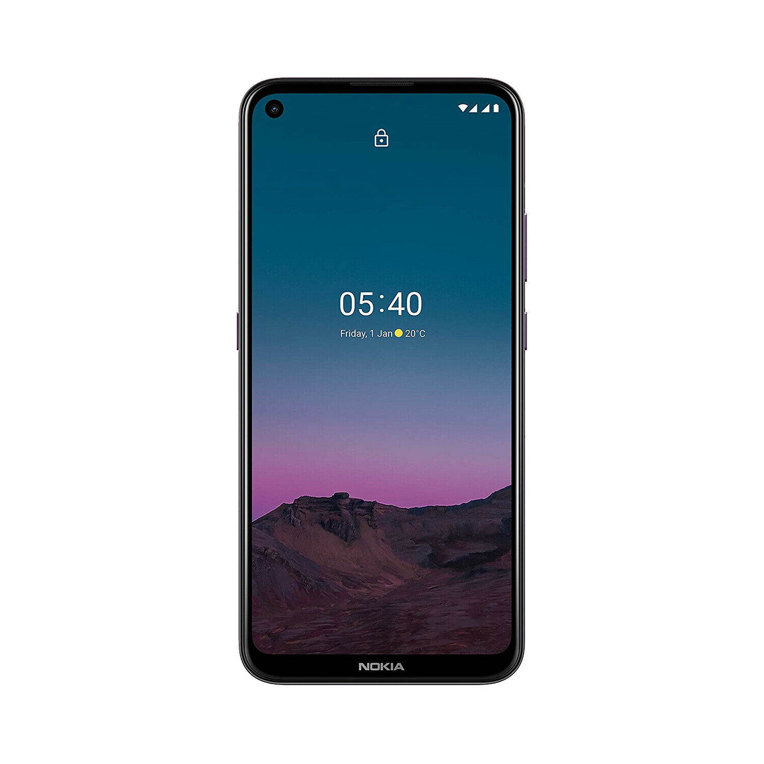 Nokia 5.4 Dual-SIM 64GB ROM + 4GB RAM (GSM Only | No CDMA) Factory Unlocked 4G/LTE Smartphone (Dusk Purple) - International Version
