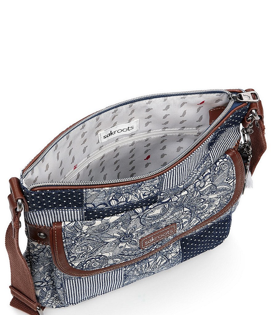 Sakroots Artist Circle Flap Crossbody Bag