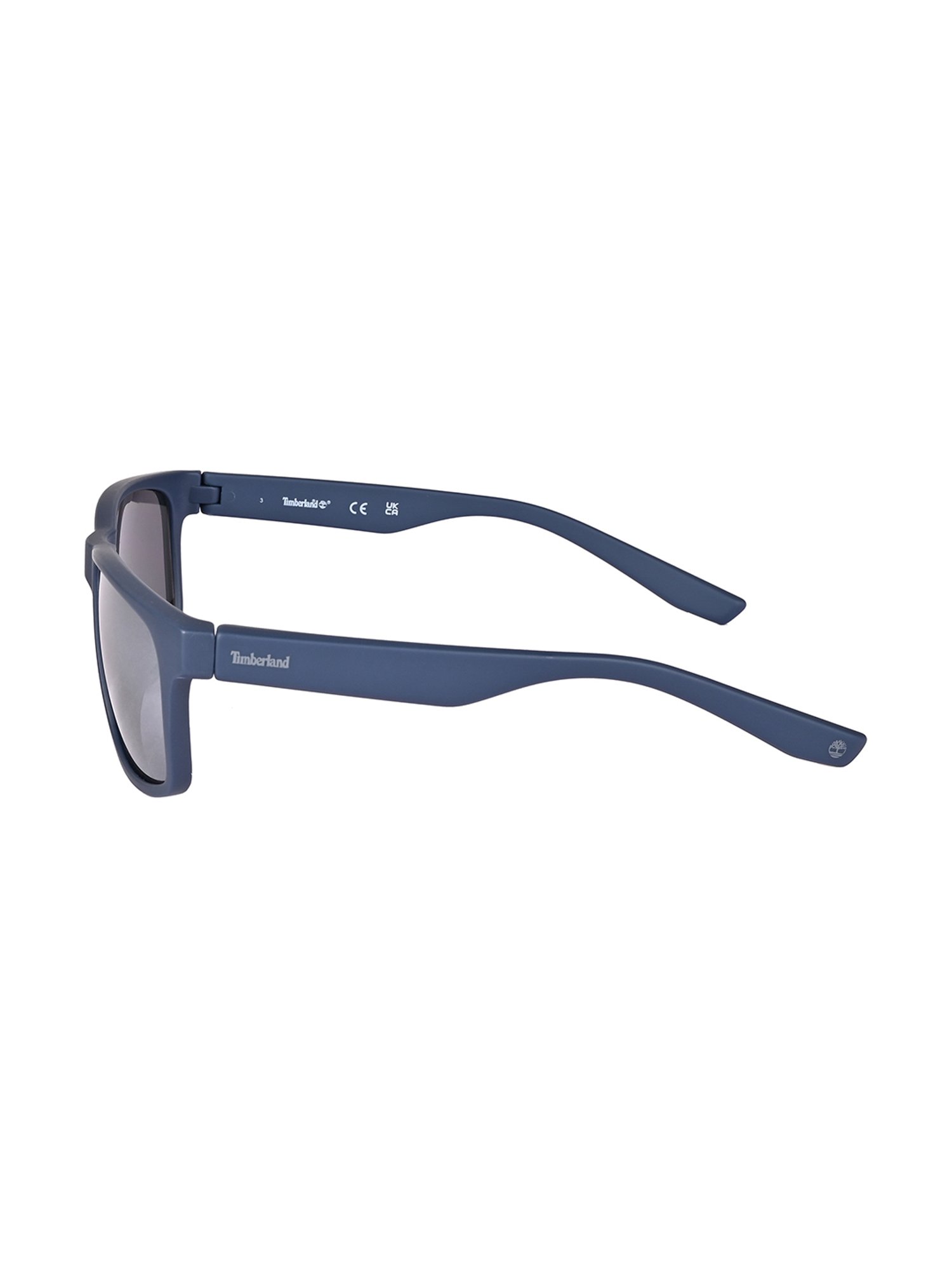 Timberland Grey Rectangular UV Protection Sunglasses for Men