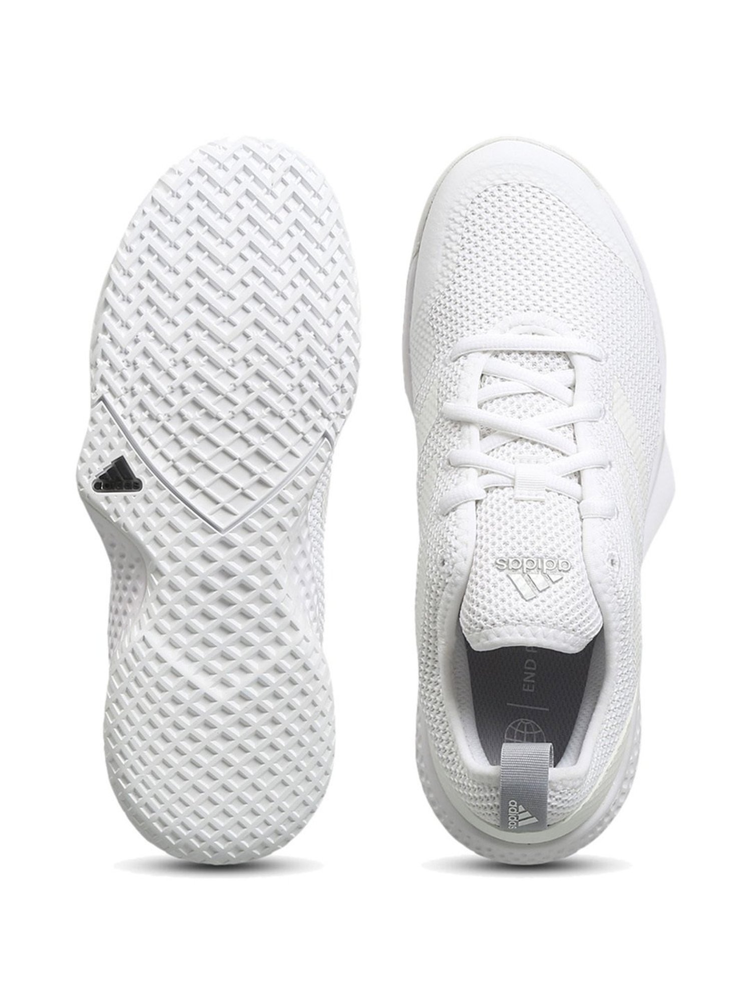 Adidas Women's Court Control W White Tennis Shoes