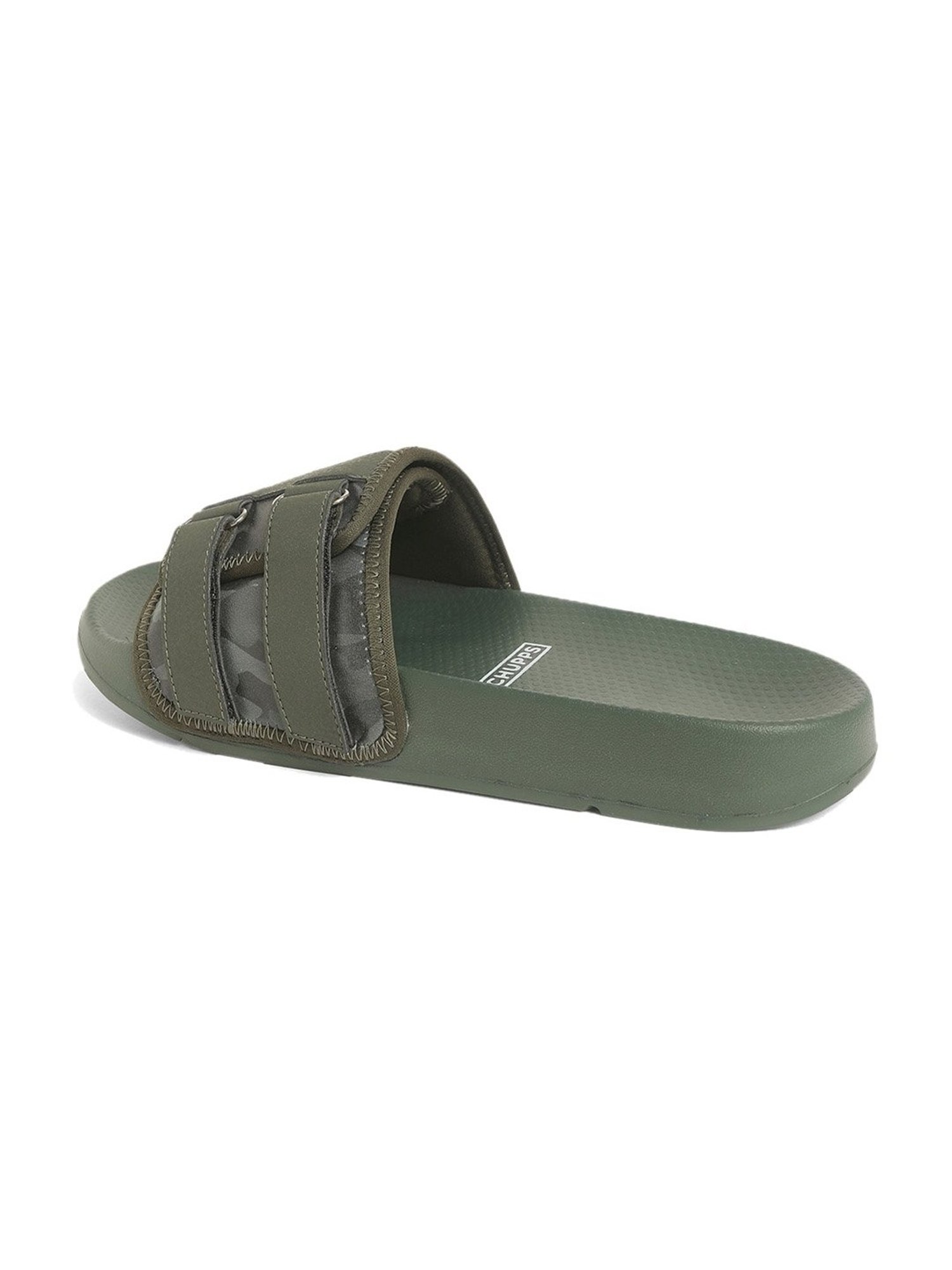 Chupps Men's Olive Slides