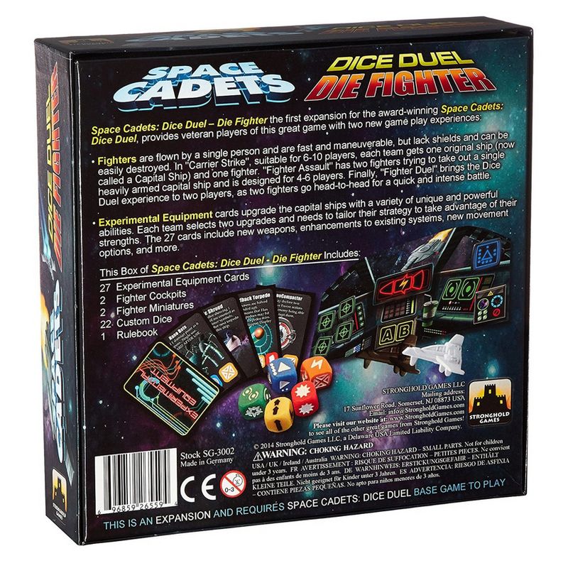 Space Cadets Dice Duel Game Die Fighter Expansion Pack