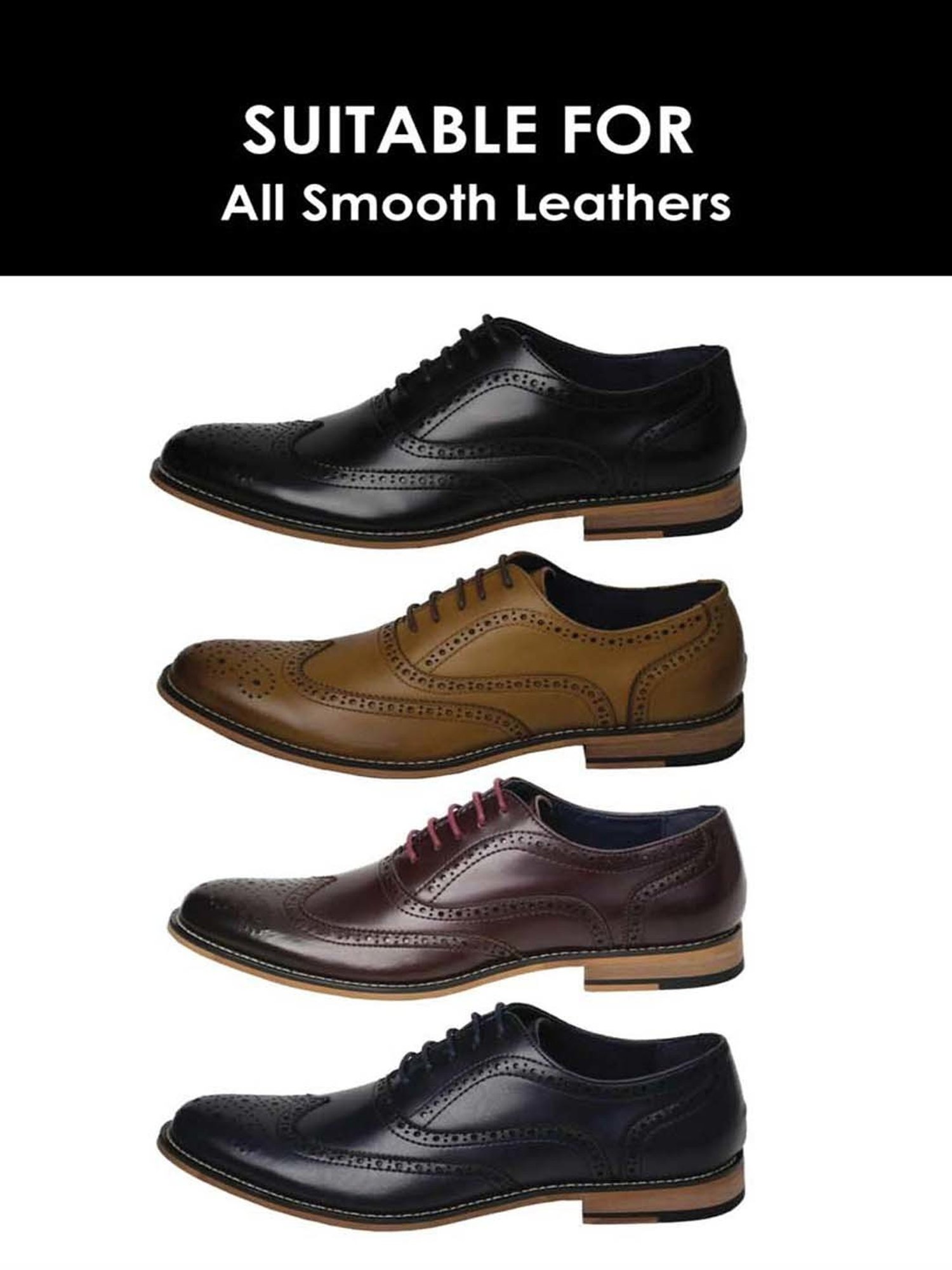 Pro Multicoloured Shoe Cream Combo (Pack of 6)