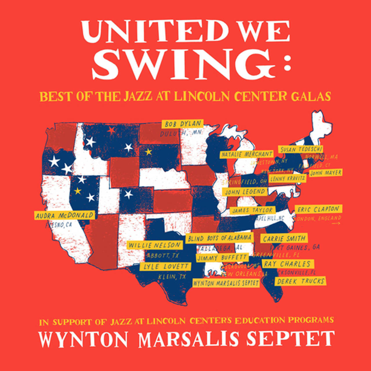 The Wynton Marsalis Septet United We Swing: Best of The Jazz At Lincoln Center Galas 2LP Scratch & Dent (Vinyl)