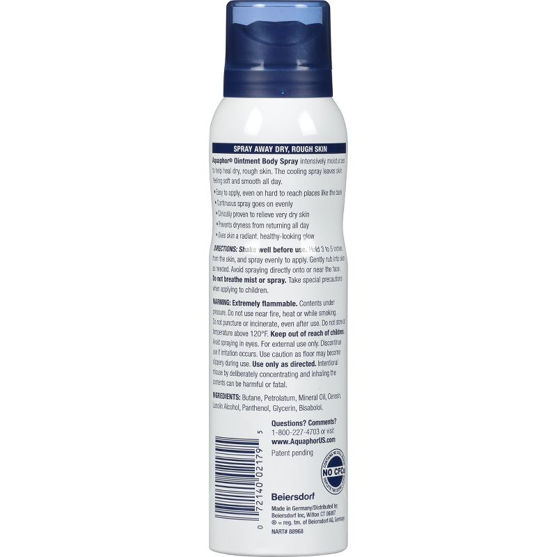 Aquaphor Ointment Body Spray & Dry Skin Relief - 3.7oz