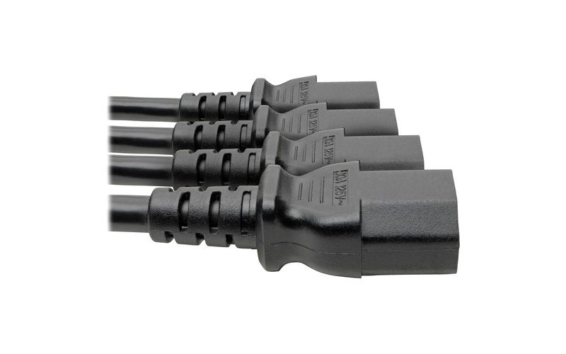 D'Addario Planet Waves IEC to NEMA Plug Power Cable, 10FT 10 ft. Red/Black