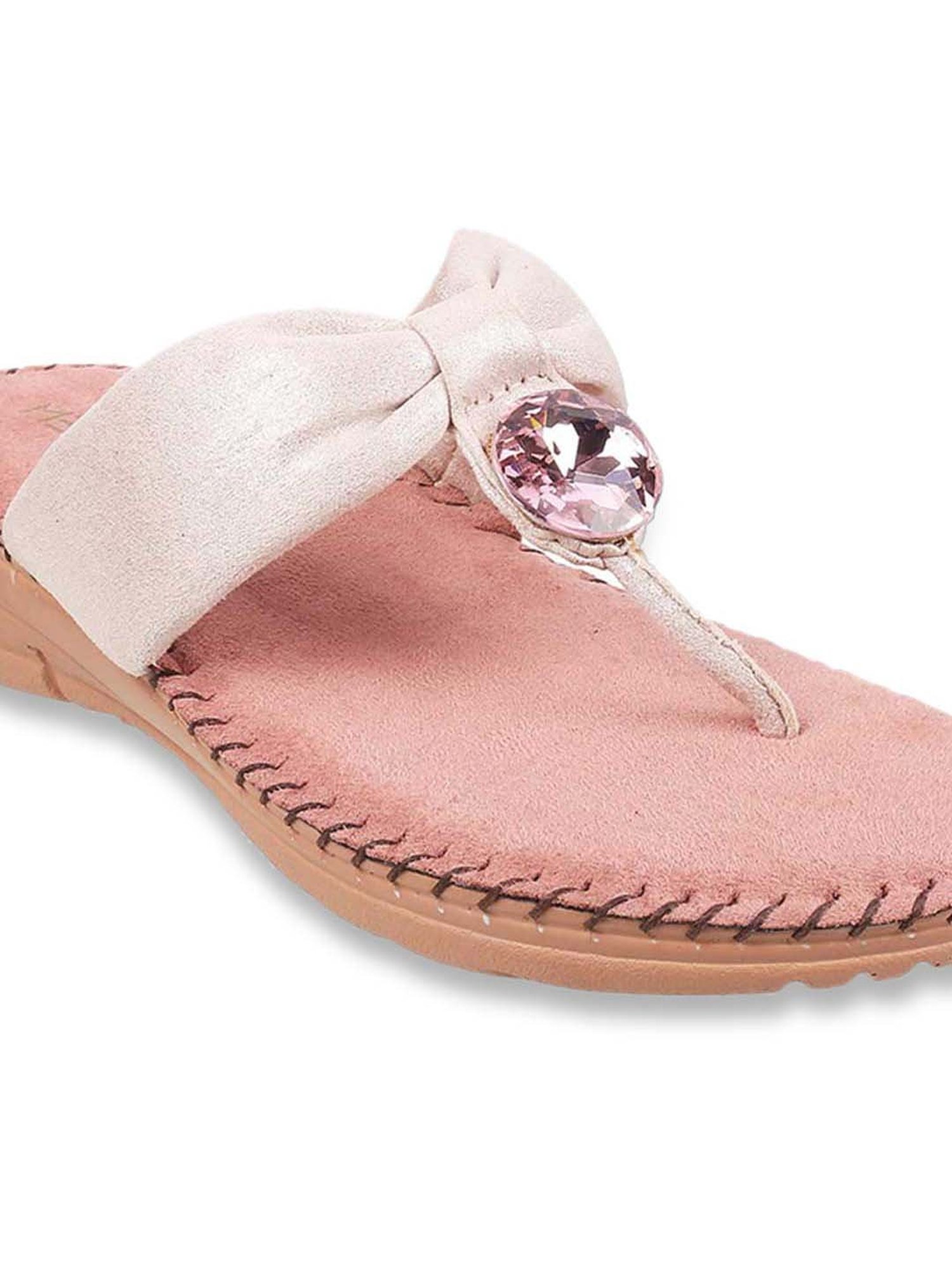 Metro Pink Thong Sandals