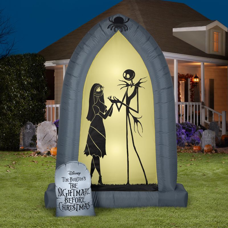 Airblown Jack and Zero Giant Halloween Inflatable Holiday Decoration
