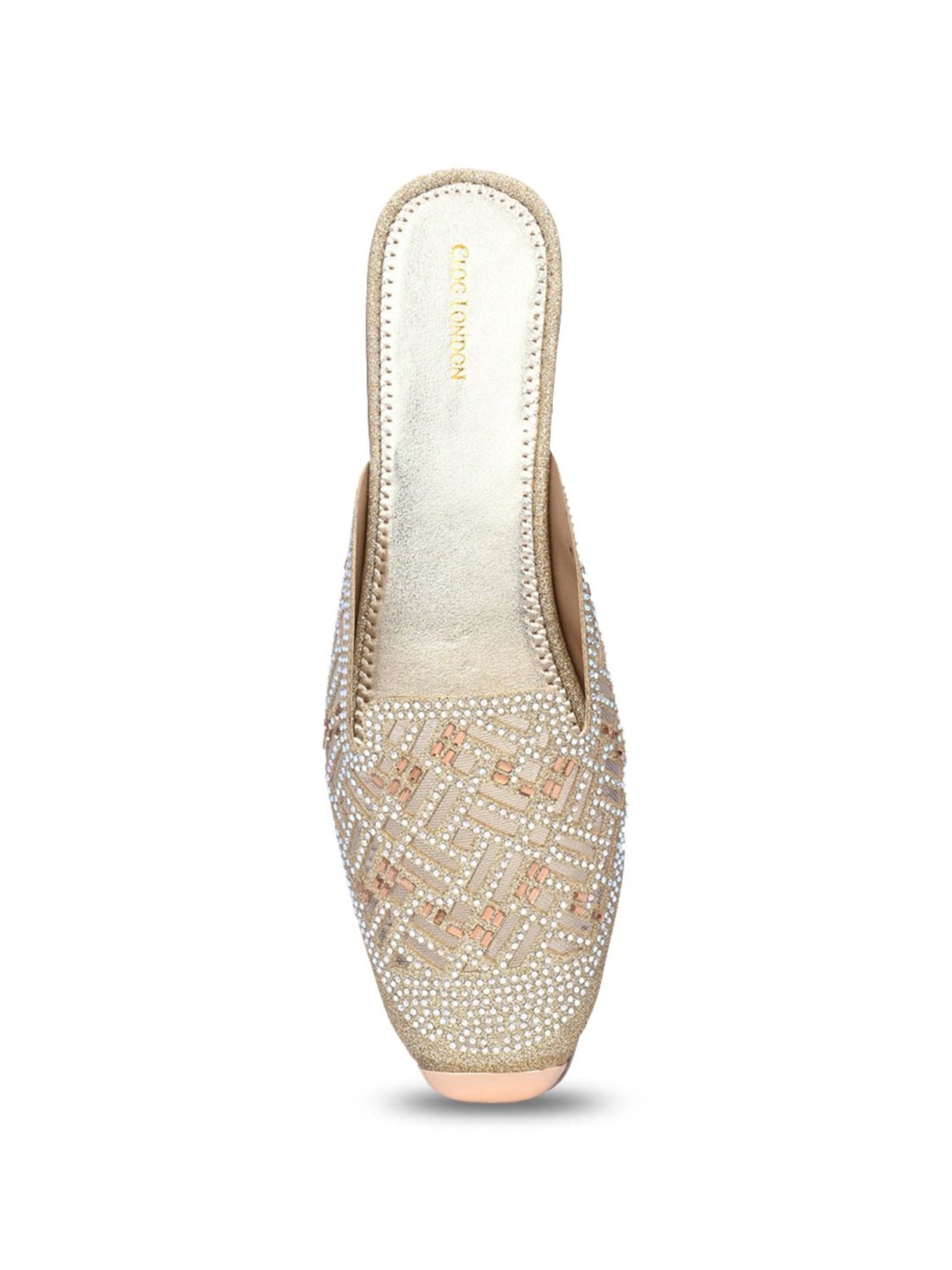 Clog London Women's Golden Mule Shoes
