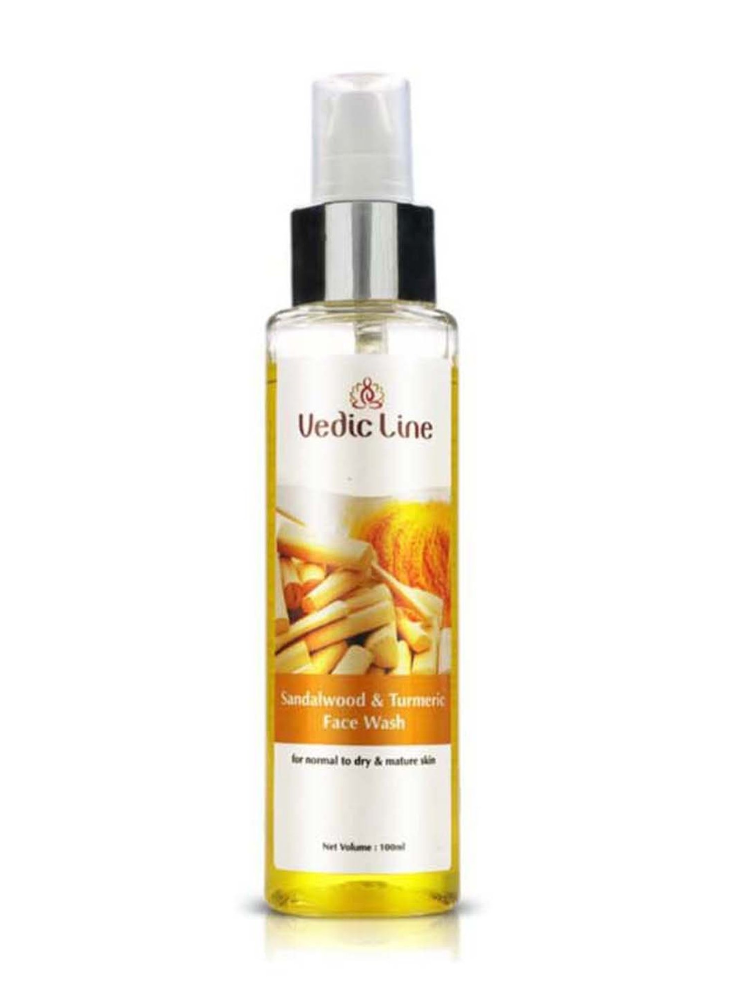 VEDIC LINE Sandalwood and Turmeric Face Wash - 100 ml