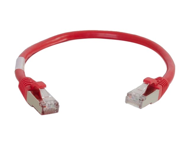 C2G 00861 Cat6 Cable - Snagless Shielded Ethernet Network Patch Cable, Yellow (3 Feet, 0.91 Meters)