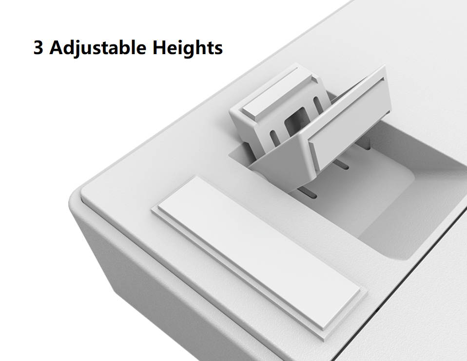 iKBC Typeman W200  2.4Ghz Wireless 87 keys PBT Keycaps Mechanical Gaming Keybaord-Cherry MX Blue( Black)