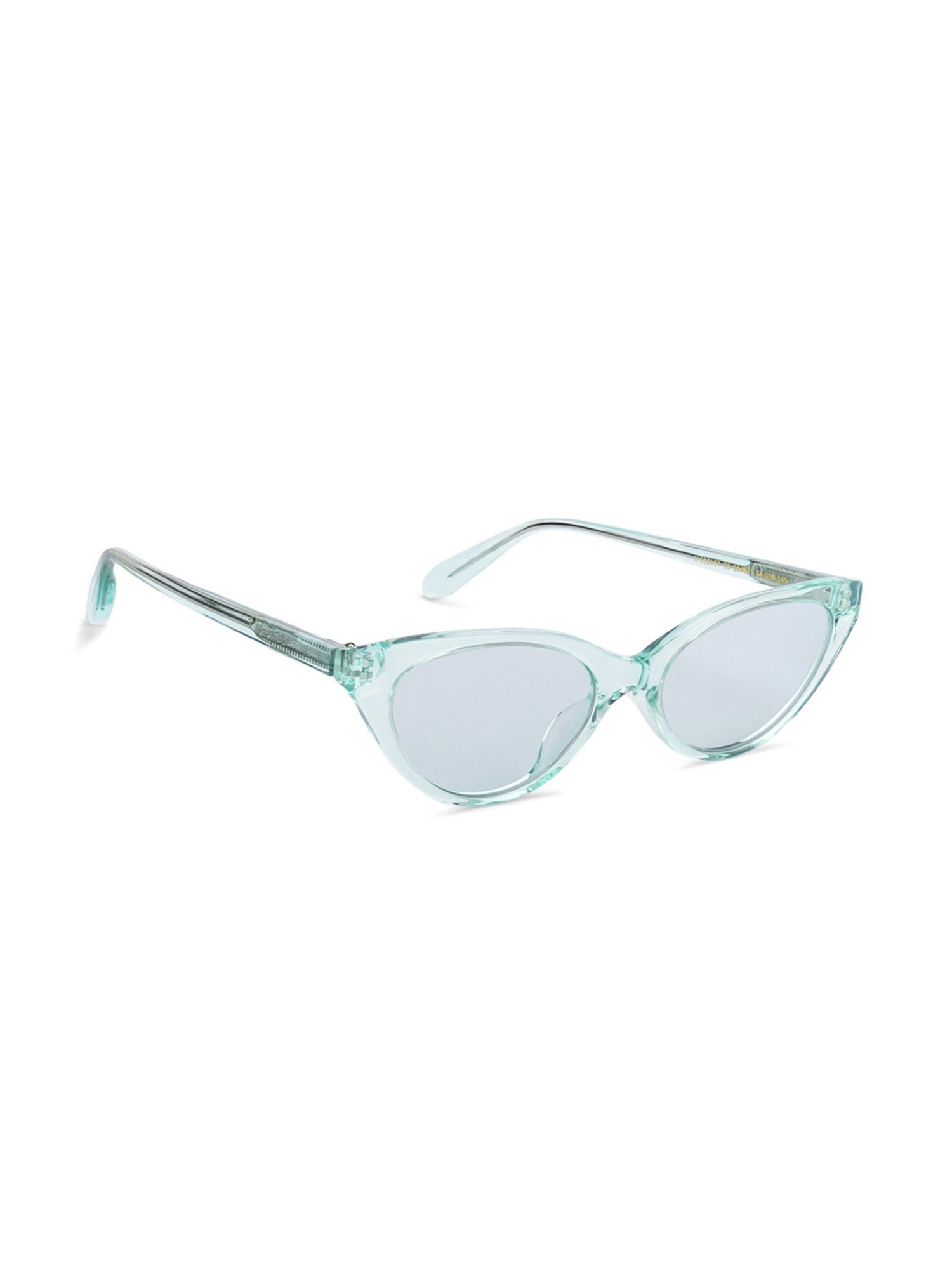 John Jacobs JJ S12437 Light Blue Cat Eye Sunglasses