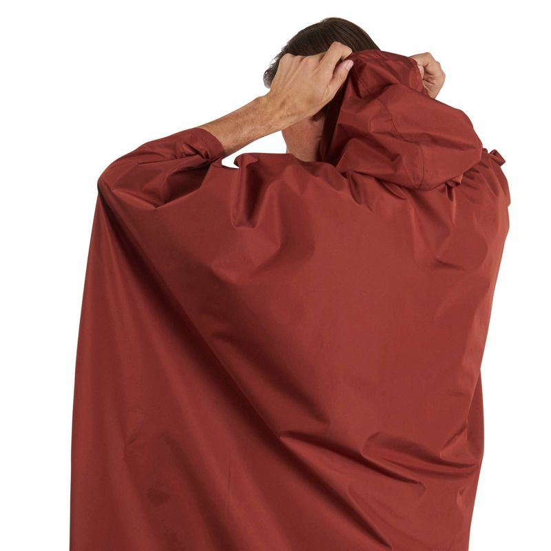 Sierra Designs Adult Poncho - Red