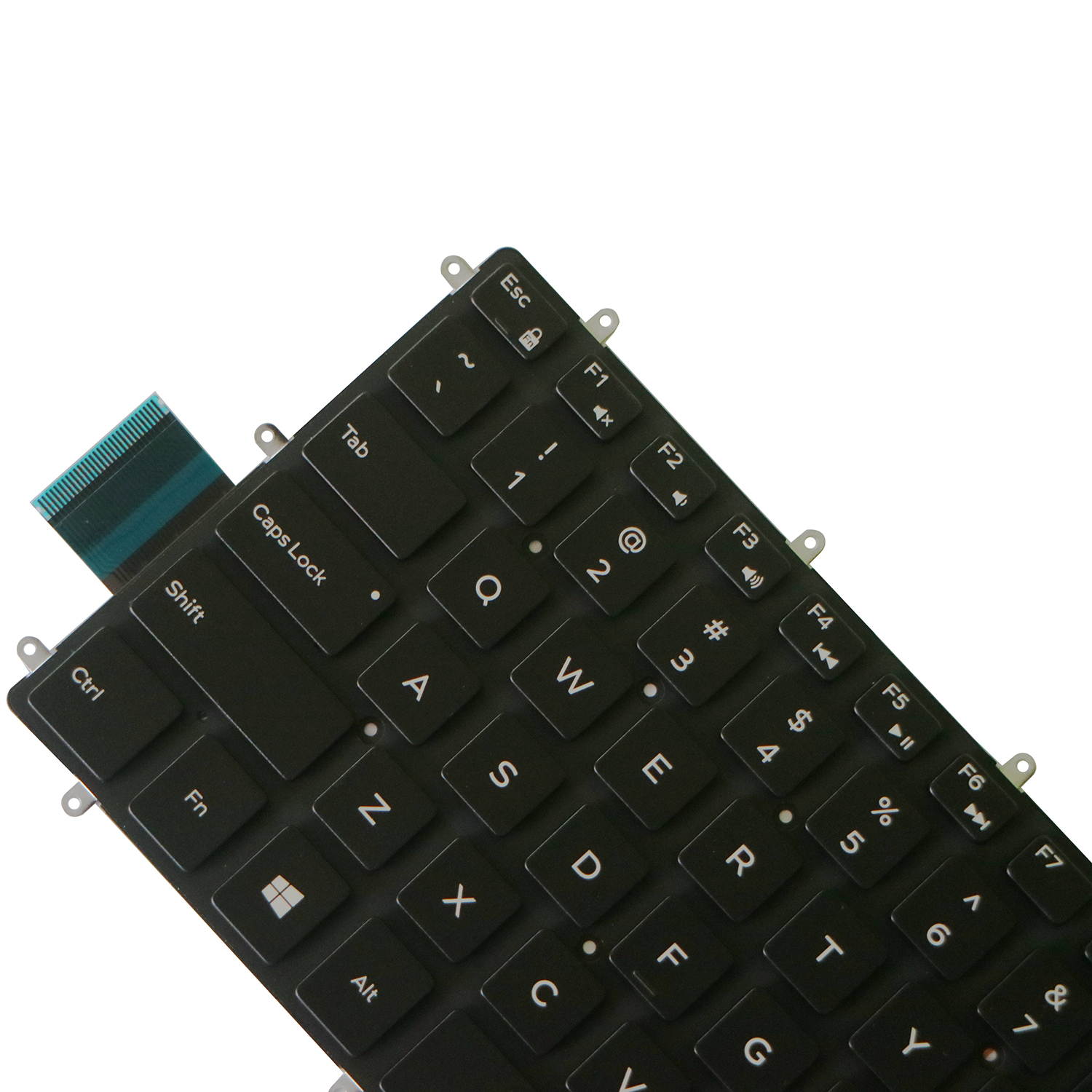 AUTENS Replacement US Keyboard for Dell Inspiron 5368 5378 5370 5379 5568 5578 5579 7368 7370 7373 7375 7378 7460 7466 7467 7560 7569 7570 7572 7573 7579 Laptop No Frame (Backlight)